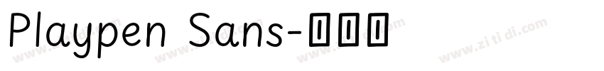 Playpen Sans字体转换 Playpen Sans字体转换